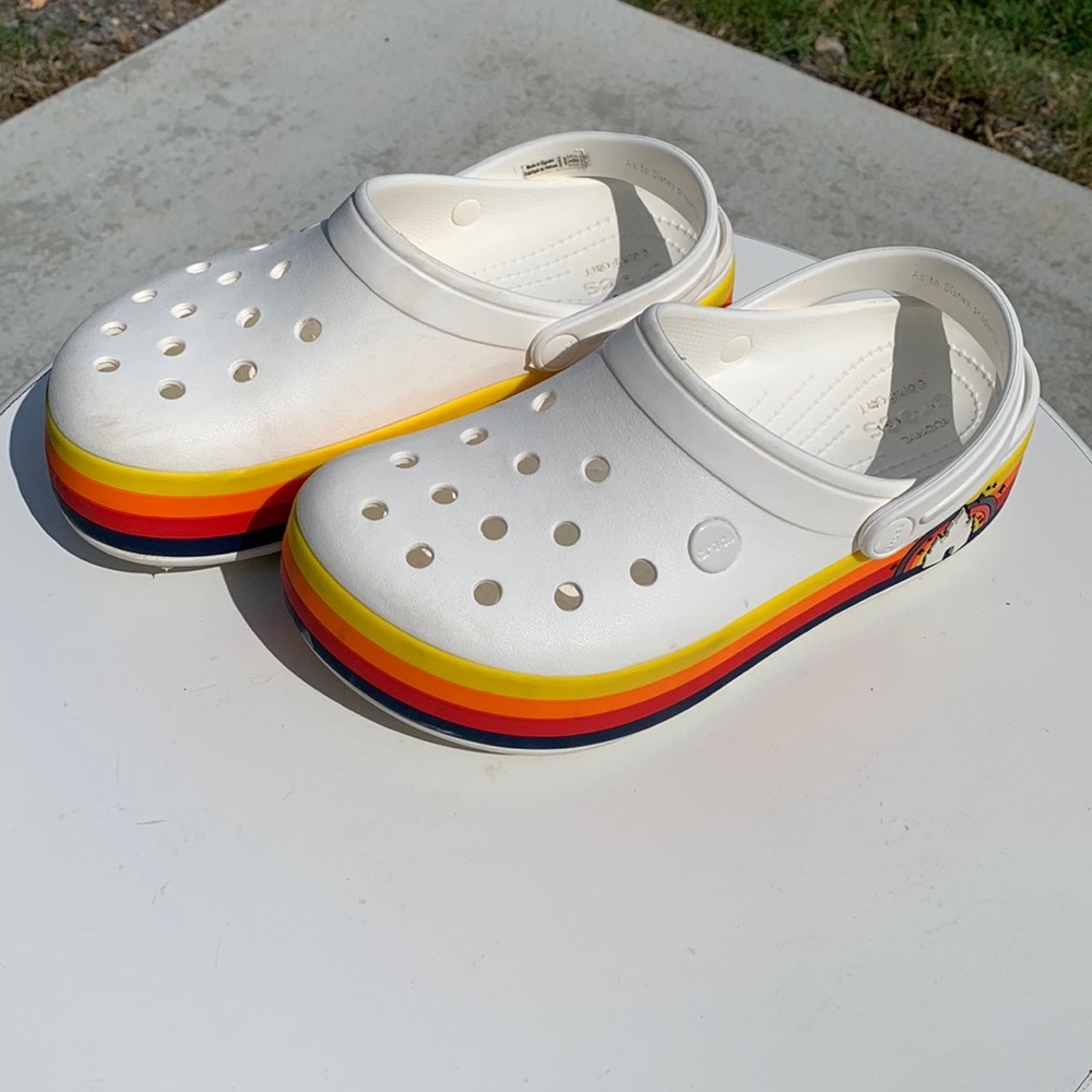 Disney Retro Style Crocs